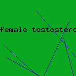 female testosterone level